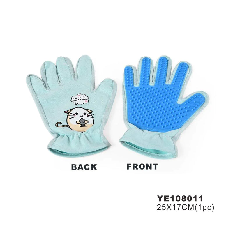 Naomi Double Grooming Gloves - PetYard