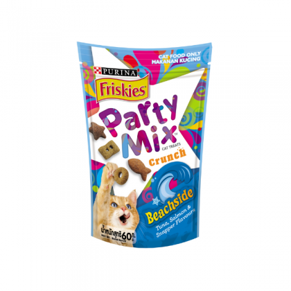 Friskies Party Mix Cat Treat Beach Side - 60G