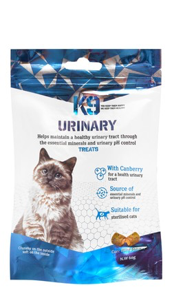 K9 Urinary Treats For Cats 60GM