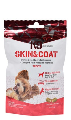 K9 Skin&Coat Treats For Dogs 60GM