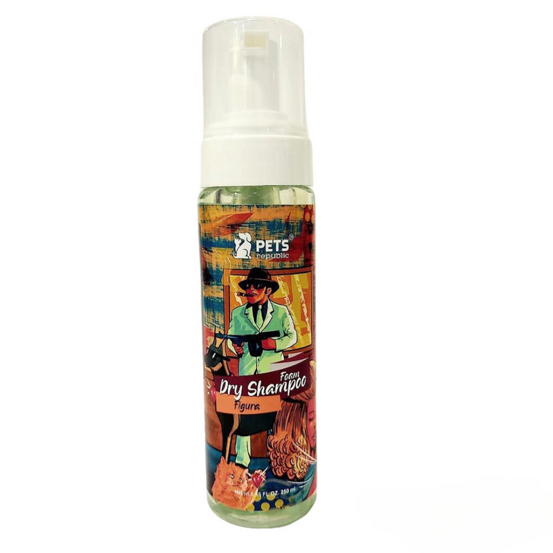 Pets Republic Foam Dry Shampoo 250 ml - PetYard