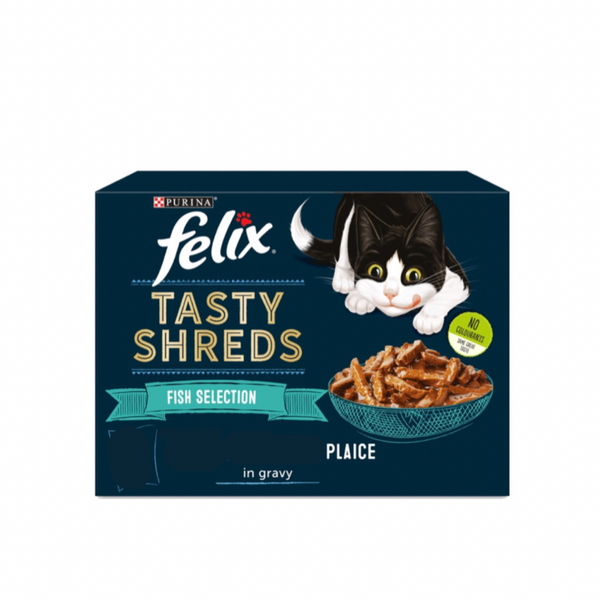 FELIX® Tasty Shreds Fish Flavor Wet Cat Food (One Pouch) - PetYard
