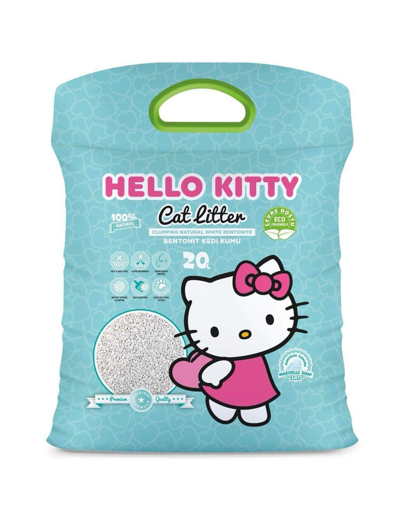 Hello Kitty Cat Litter 20L (Soap/BabyPowder/Lavander) - PetYard