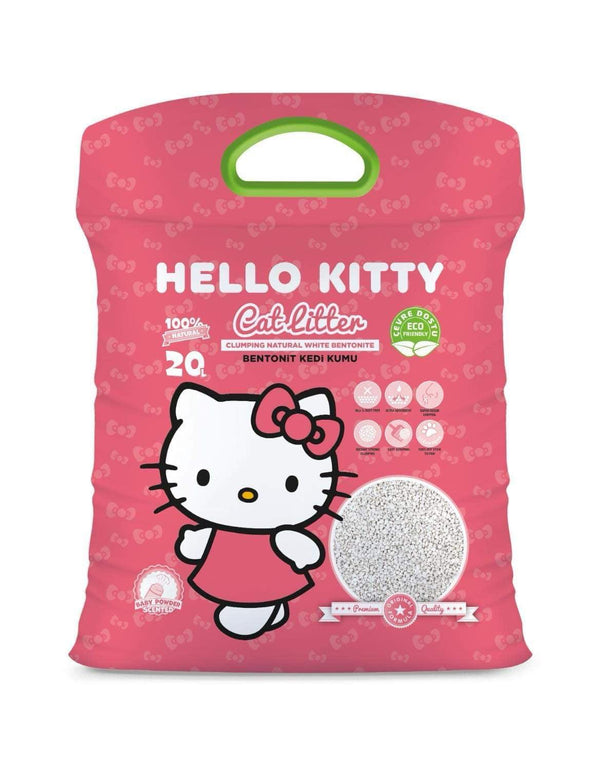 Hello Kitty Cat Litter 20L (Soap/BabyPowder/Lavander) - PetYard