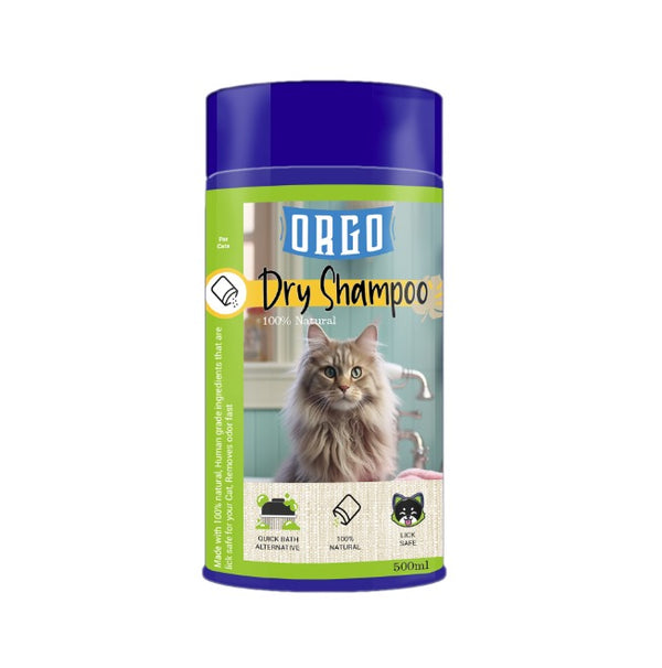 Orgo Dry Shampoo for Cats 500ml