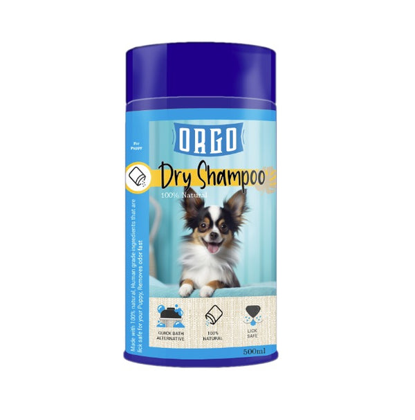 Orgo Dry Shampoo for Puppies 500ml - PetYard