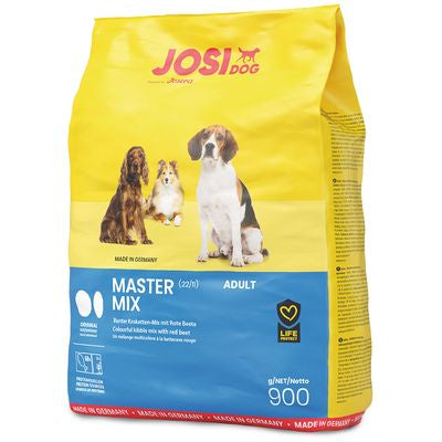 Josera Dog Master Mix - A colourful, crunchy mix for adult dogs (15KG/900G) - PetYard