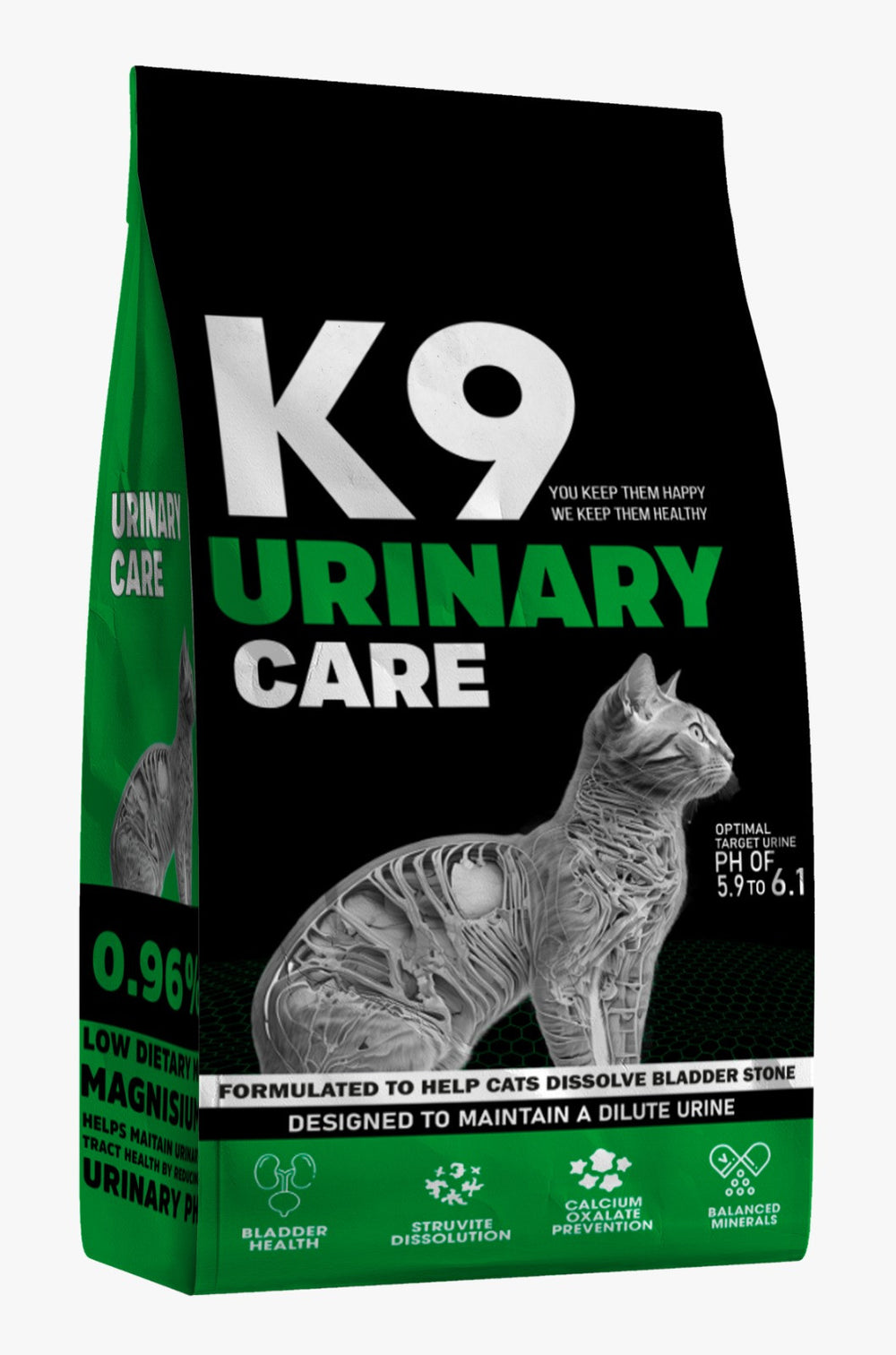 K9 Urinary Care Cat Dry Food 500G 2KG