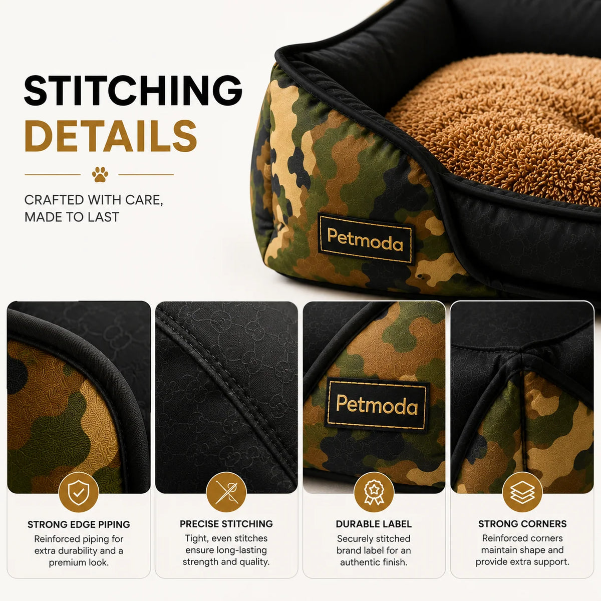 Petmoda Moda Army Pet Bed