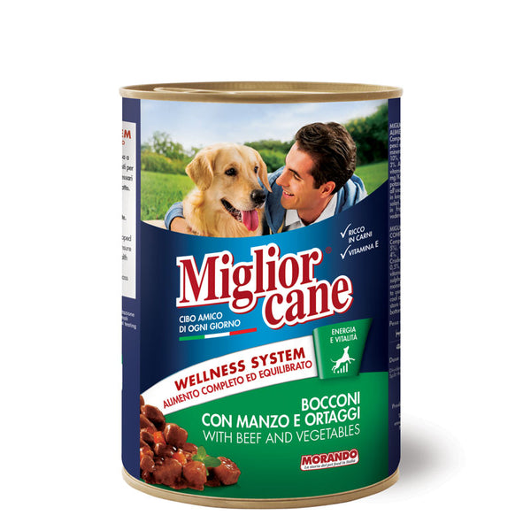 Miglior Cane Beef & Veg 405g de - PetYard