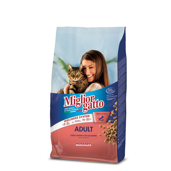 Miglior Gatto Cat Dryfood With Salmon 2kg - PetYard