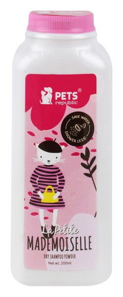 Pets Republic Dry Shampoo Powder 200g (Mademoiselle)