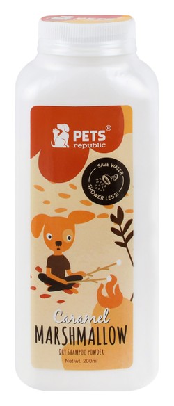 Pets Republic Dry Shampoo Powder 200g (Marshmallow)