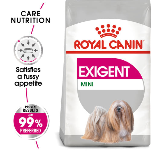 Royal Canin Mini Exigent (3 KG) - Dry food for small dogs up to 10 KG with fussy appetite. - PetYard