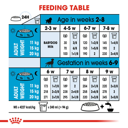 Royal Canin Medium Starter Mother and Babydog (4kg) - Mother during gestation and lactation - weaning puppies up to 2 months - PetYard