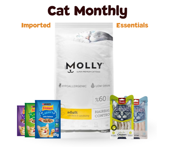 Cat Monthly Essentials Bundle (Imported)