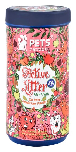 Pets Republic Active Cat Litter Deodorizer Powder Kitty Frutti 500ml