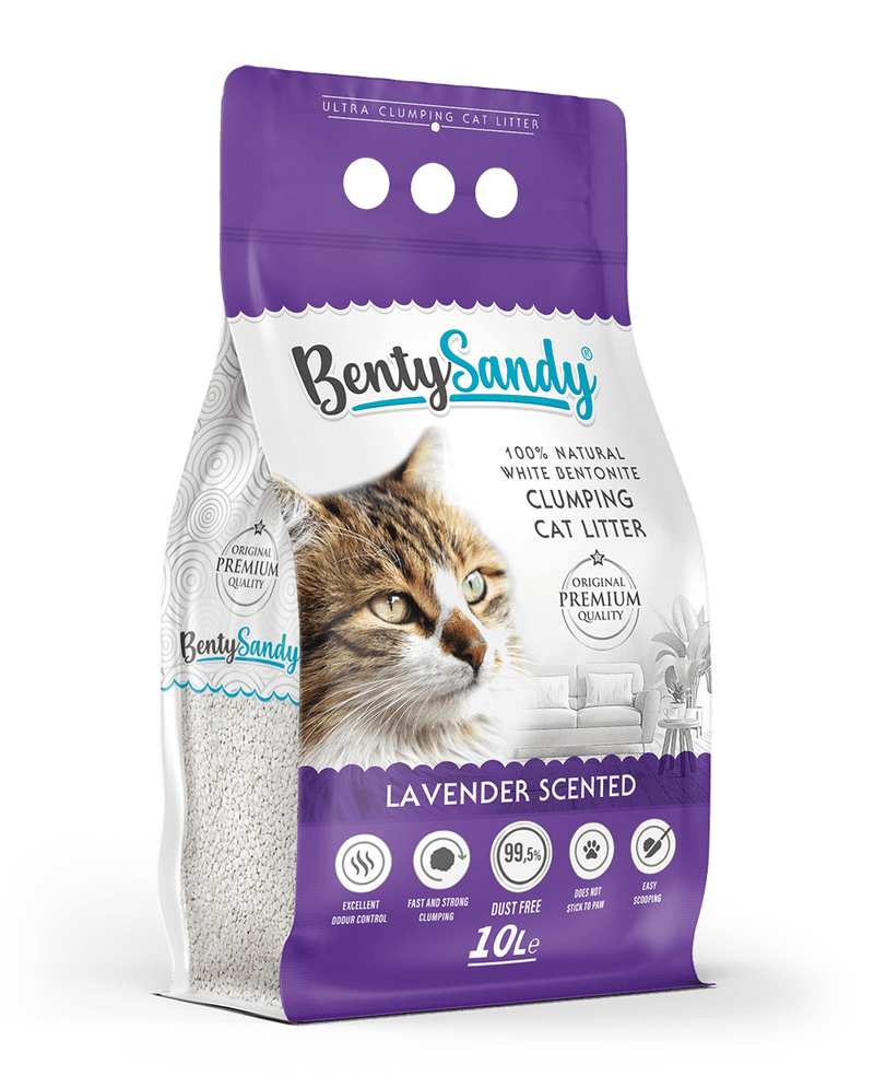 Benty Sandy Cat Litter 10L(Different Scents) - PetYard