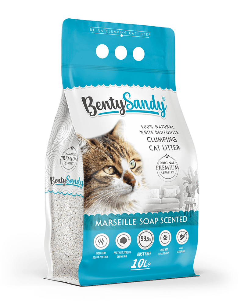 Benty Sandy Cat Litter 10L(Different Scents) - PetYard