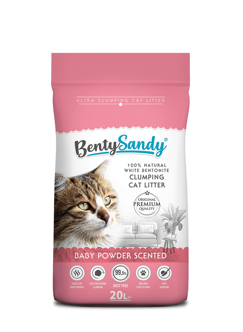 Benty Sandy Cat Litter 20L Different Scents