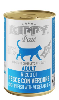 Kippy Cat Patè with Fish with Vegetables 400G