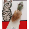 Nunbell Mouse Shaped Catnip Toy with Feathers