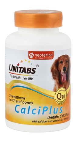 Calciplus With Q10 For Dogs , 100 TABS - PetYard