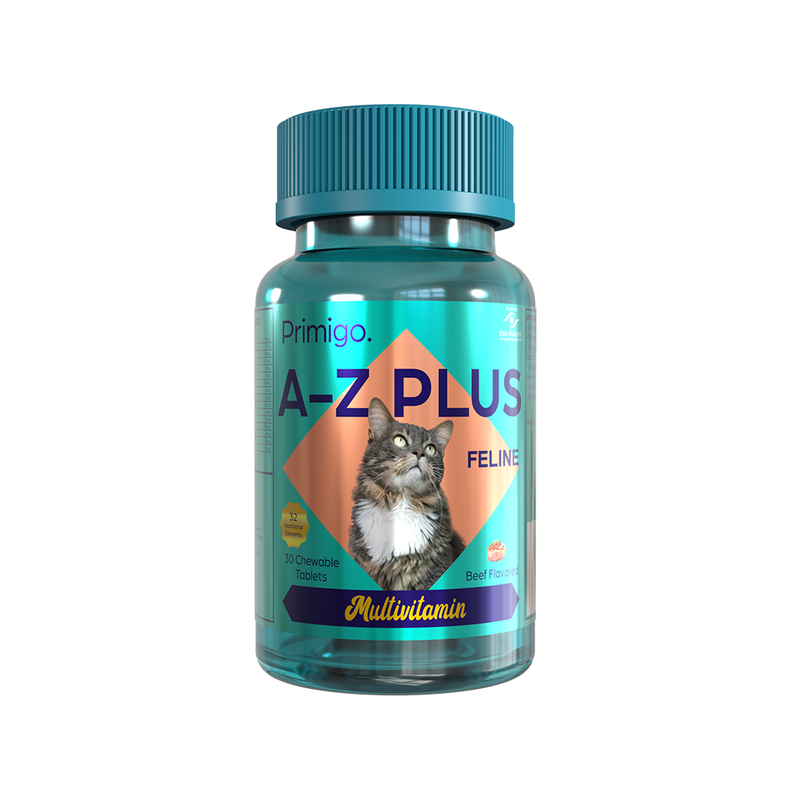 Primigo A – Z Plus Multivitamin 30 Tablets For Cats