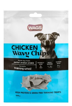 Wags Chicken Wavy Chips 200G