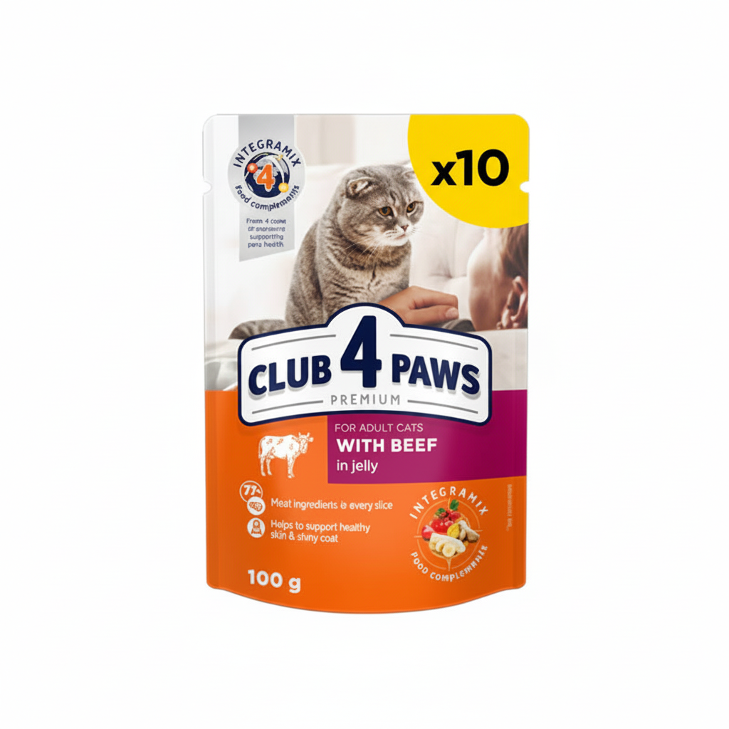 Club 4 Paws with x10 Label
