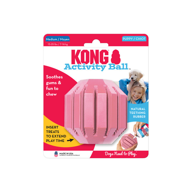 KONG PUPPY ACTIVITY BALL M - PetYard