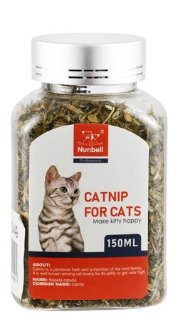 Nunbell Green Rush Catnip Jar 150ml