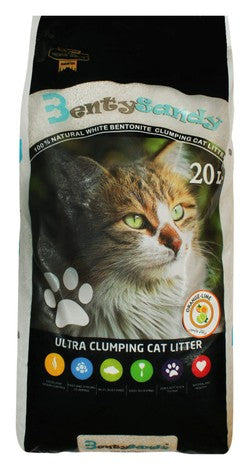 Benty Sandy Cat Litter 10L (Orange-Lime)