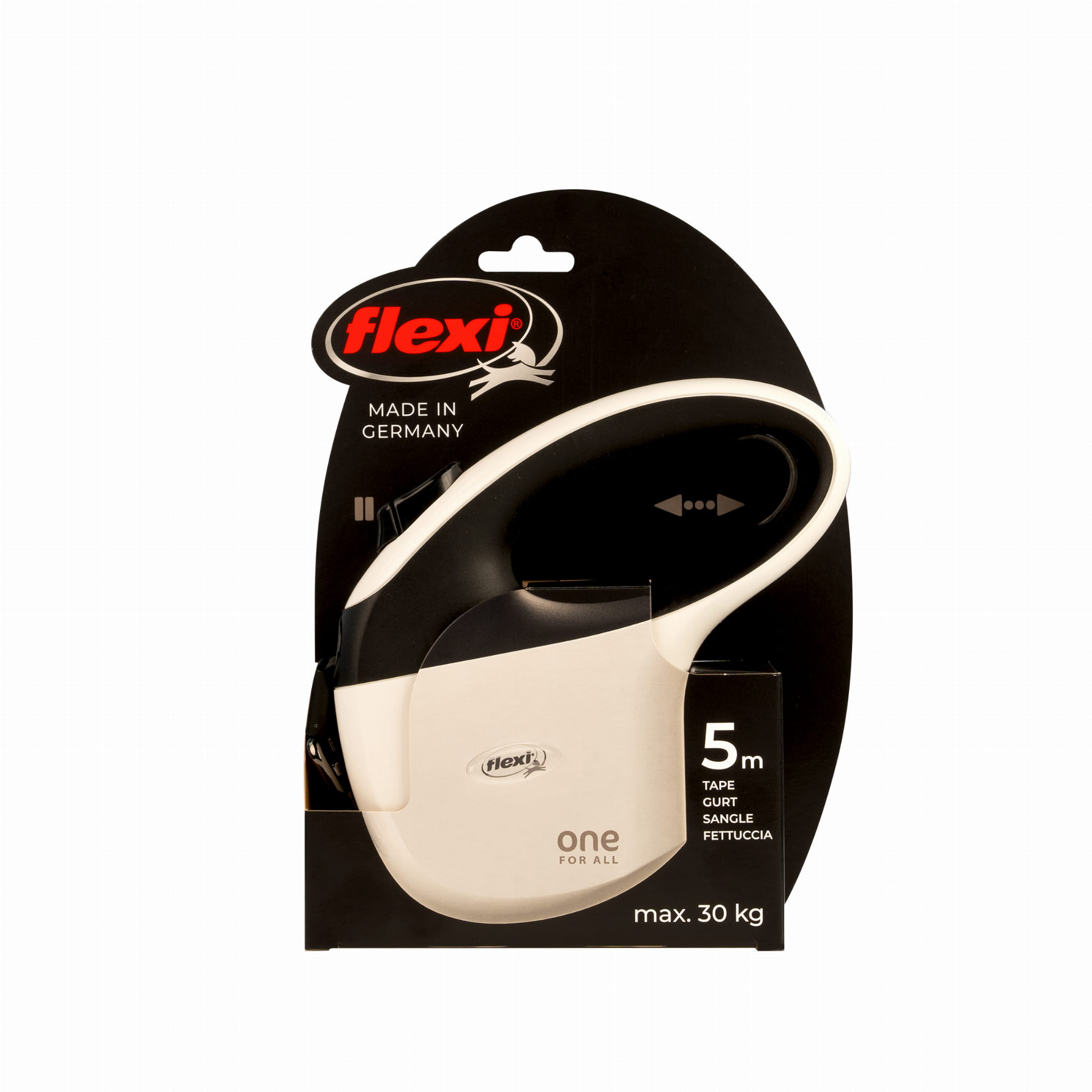Flexi One for All leash tape 5m 30kg