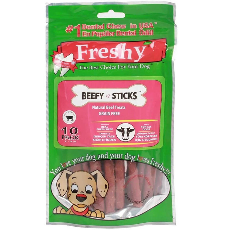 Freshy Beefy Sticks Beef Grain Free Dog Award (100 gm)