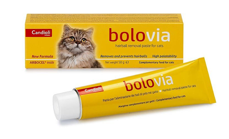 Candioli Bolovia Hairball Removal Paste For Cats 50G