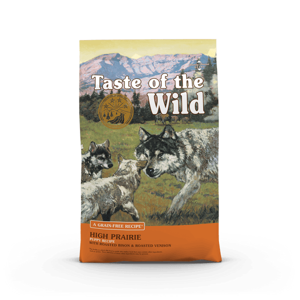 Taste of the Wild High Prairie Dry Food with Roasted Bison & Venison for Puppies - (2kg/12.2kg) - PetYard