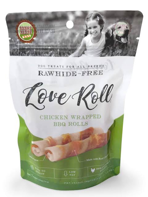 Raw hide love rolls 7 pieces