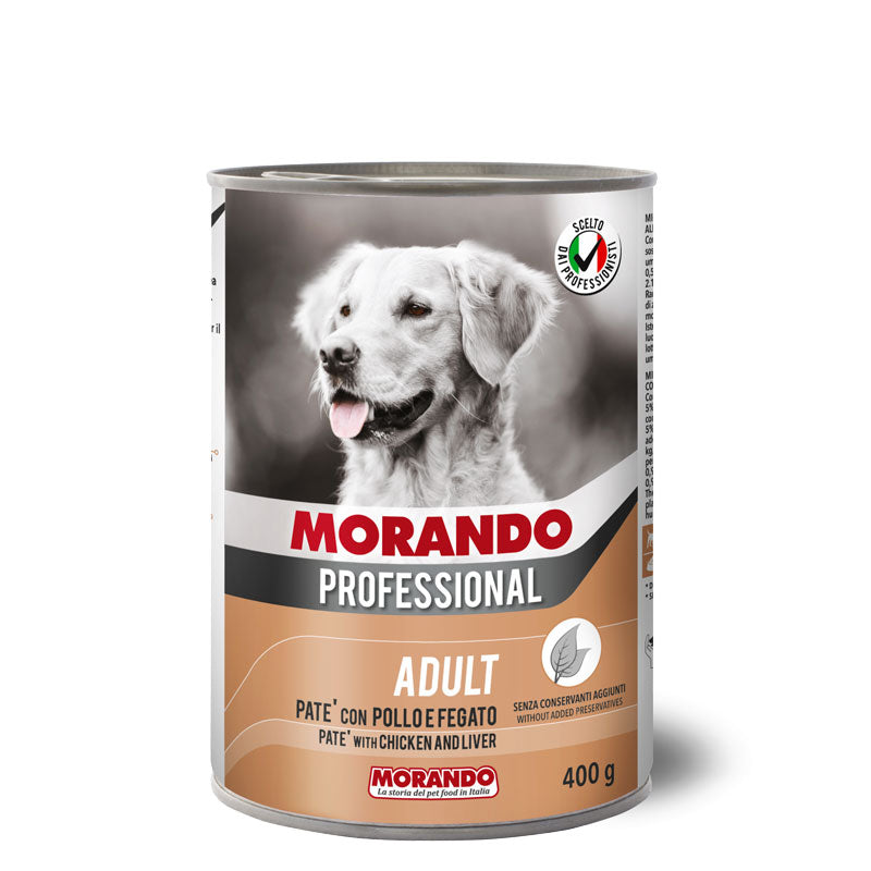 Morando pate chicken & liver 400 gm - PetYard