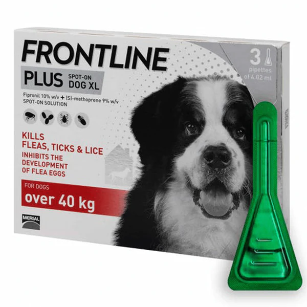 Frontline PLUS Spot On Extra Large Dog (over 40kg) - 1 Pipette - PetYard