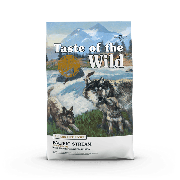 Taste of the Wild Pacific Stream Dry Food with Smoked Salmon for Puppies - 12.2kg - PetYard