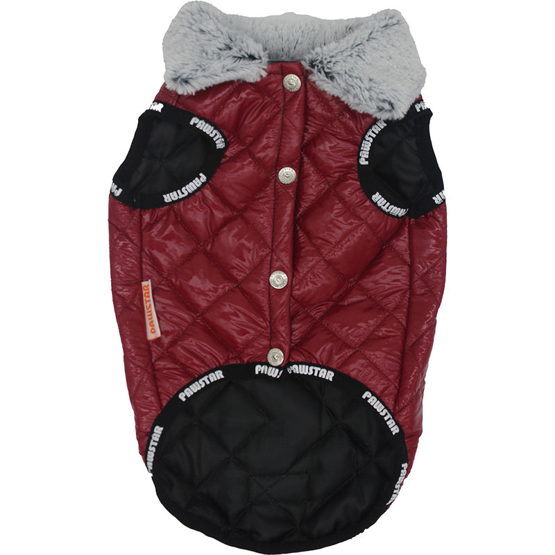 Pawstar Claret Red Moncler Vest (SML/XL/2XL) - PetYard