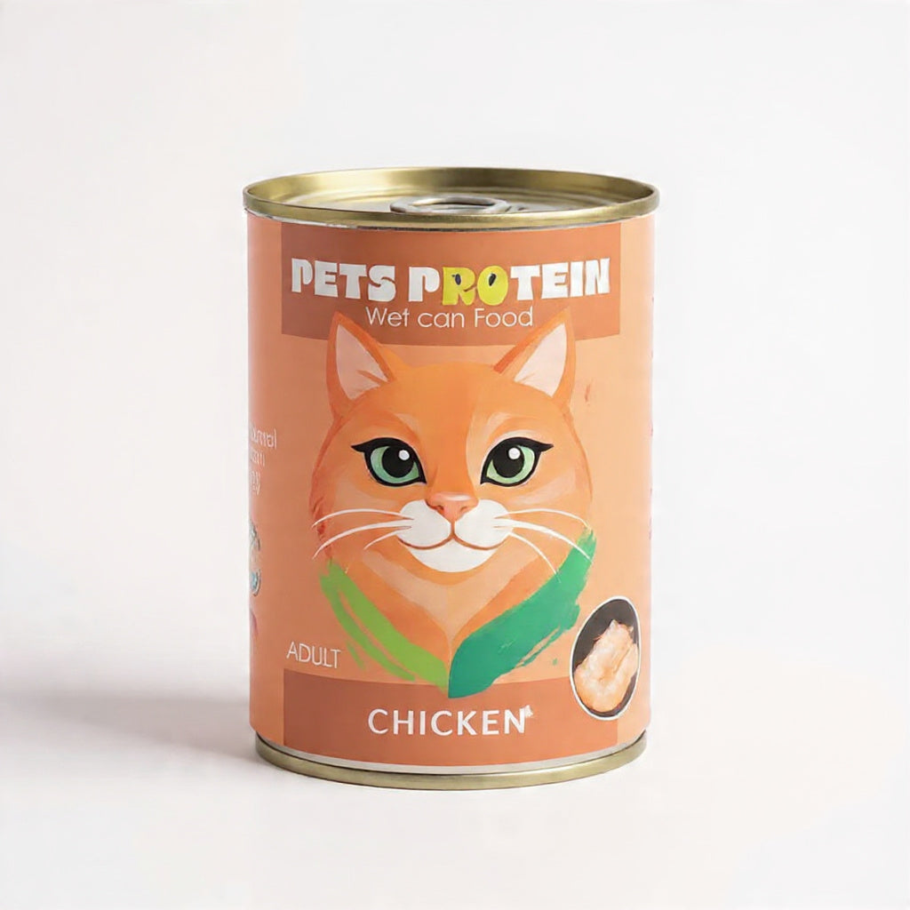 Pets Protein Wet Cat Food with Chicken  400G