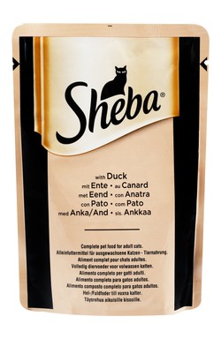 Sheba Premium Cat Wet Food with Duck - 85G