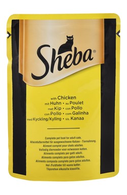 Sheba Premium Cat Wet Food with Chicken - 85G