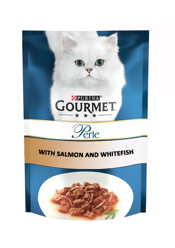 Purina GOURMET Perle With Salmon And Whitefish 85g - PetYard