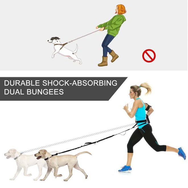 Naomi Hands-Free Dog Running Leash