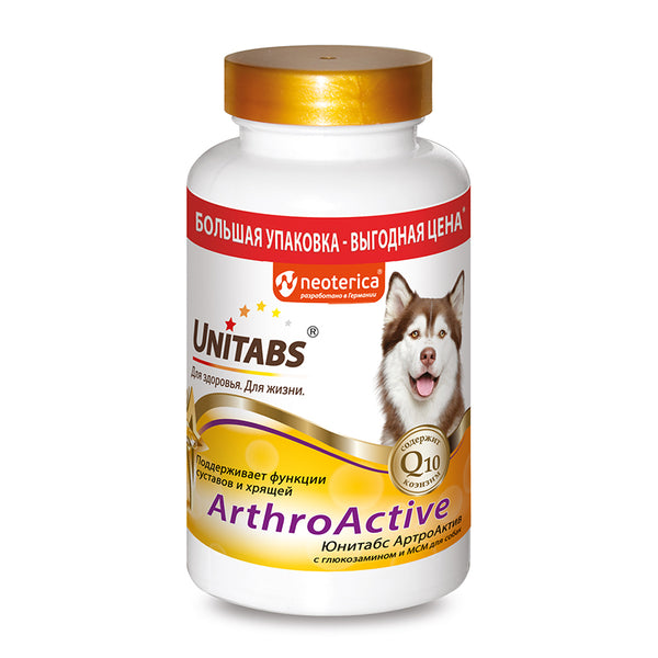 Arthroactive Vitamins For Dogs - 100 Tablets - PetYard