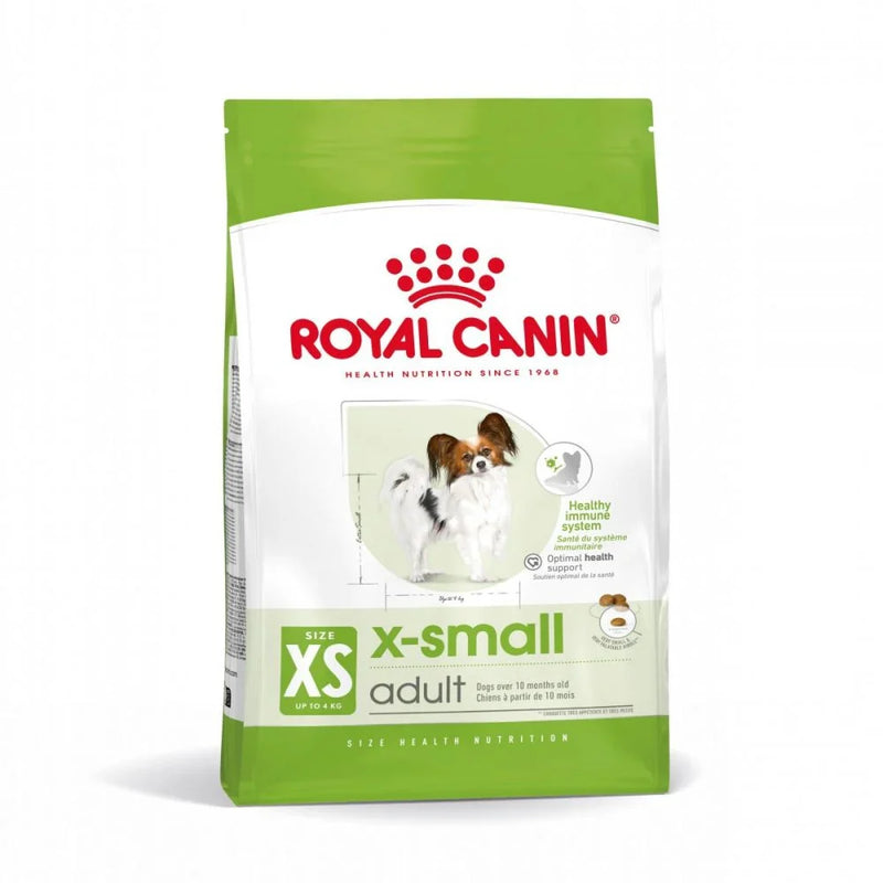 Royal Canin X-Small Adult (1.5 KG) - Dry food for very small dogs up to 4 KG. from 10 months to 8 years