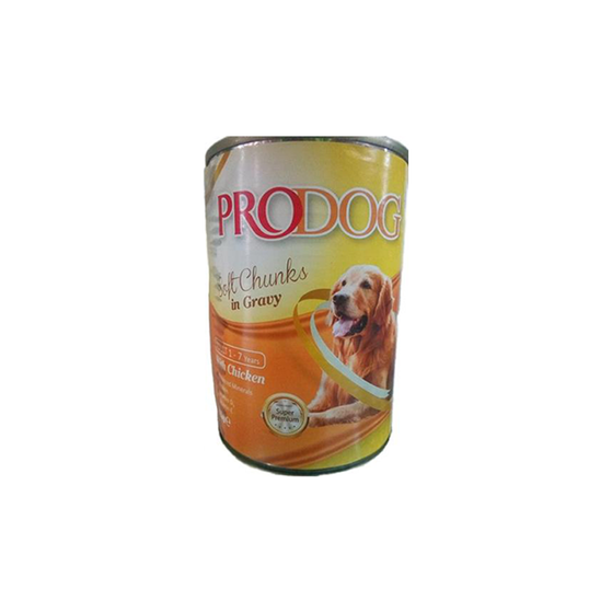 PRODOG Chunks in Gravy With Chicken 415g - PetYard